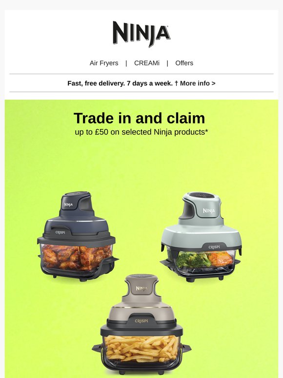 Turn your old appliance into £50 cashback 💸