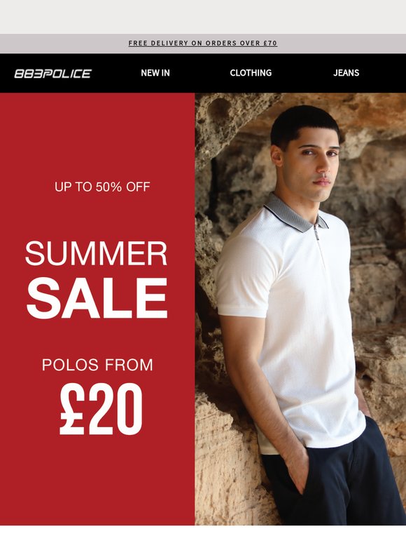 Summer Sale: Polos from £20