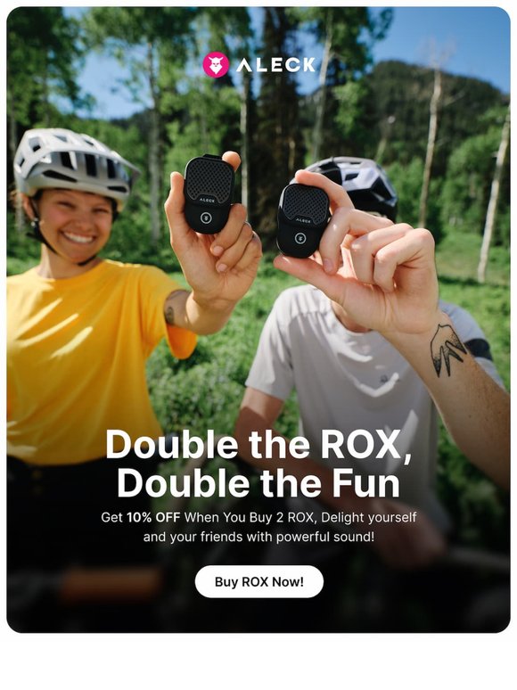🔥Double the ROX, Double the Fun – 10% OFF When You Buy 2!