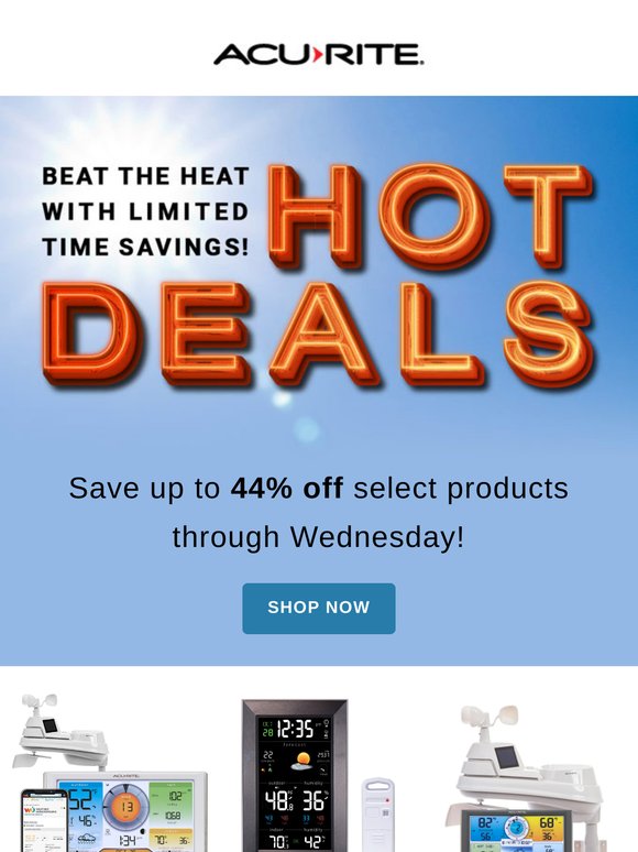 Beat the Heat with Hot Deals!