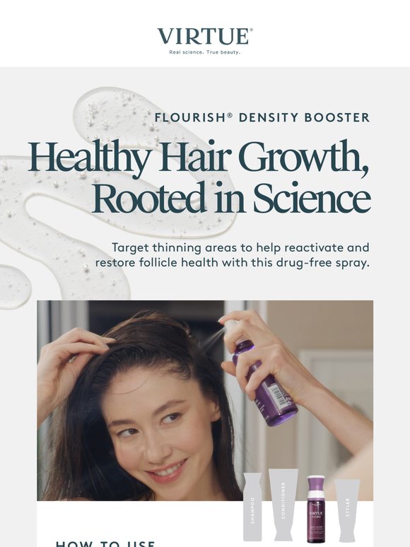 Healthy Hair Growth, Rooted in Science