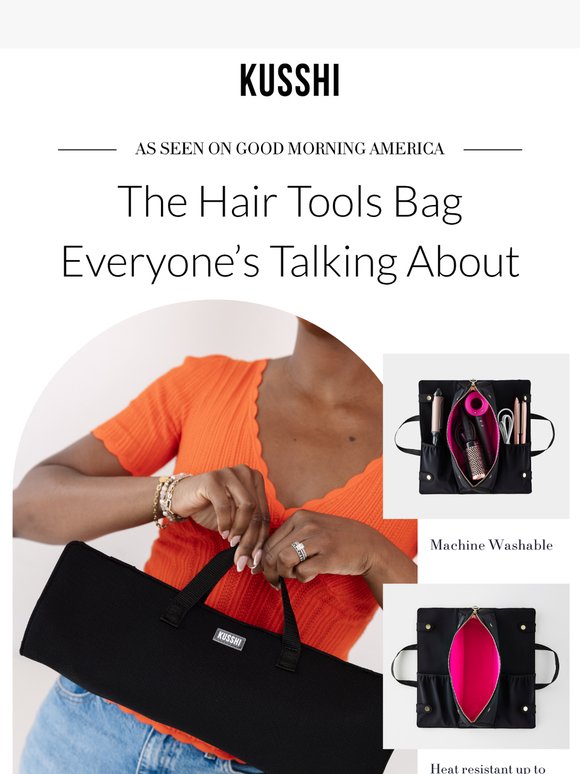 Oprah is obsessed with this hair tools bag!