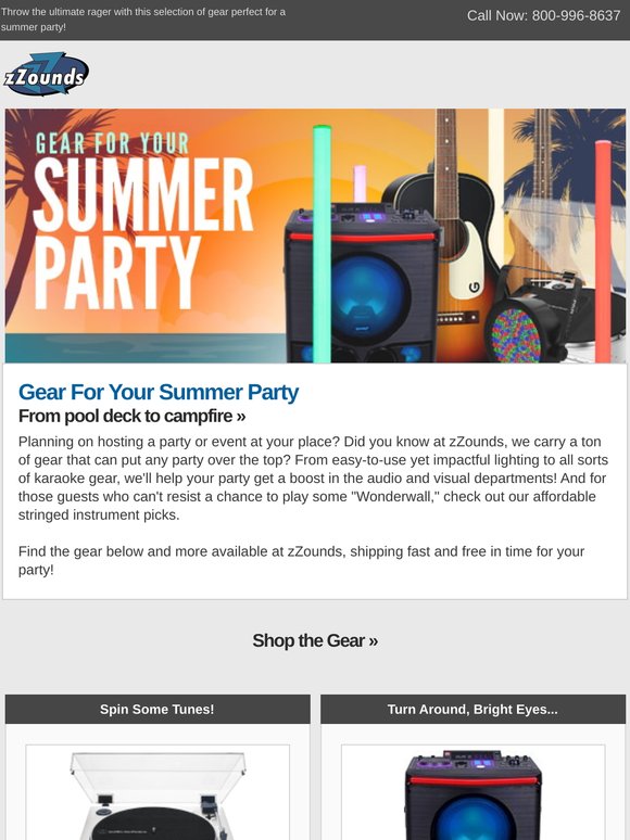 Gear to Make Your Summer Parties Cooler