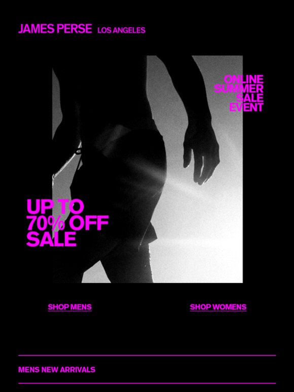 The Online Exclusive Summer Sale