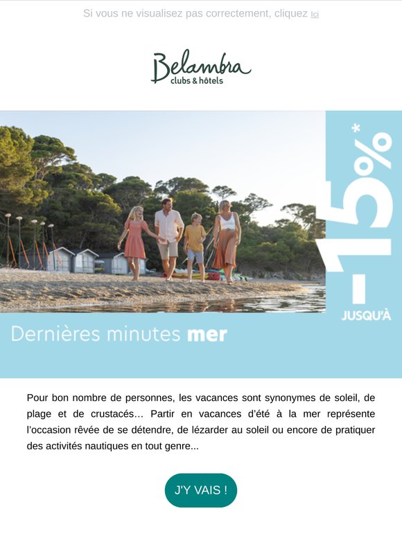 🌊🏖️ Dernières minutes Août : direction la plage !