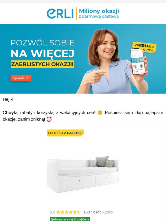 Lato pełne rabatów na ERLI! 🔥