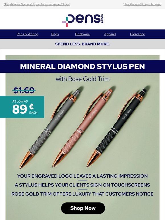 Make Your Business Shine | Shop Diamond Pens