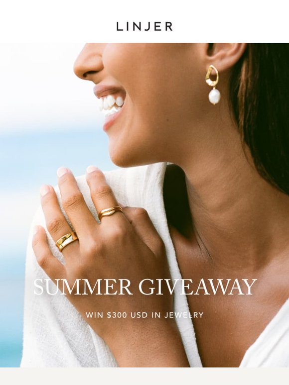 SUMMER JEWELRY GIVEAWAY 🌅