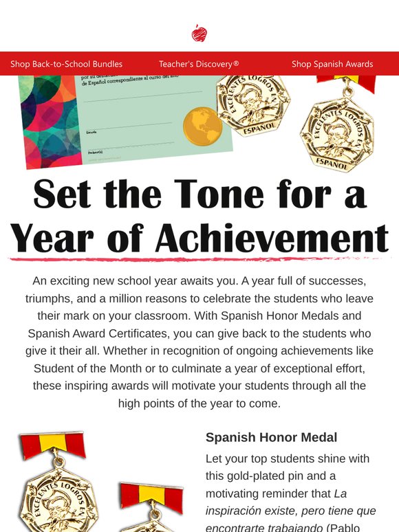 Your Spanish Students Are Ready to Succeed—Are You Ready to Reward Their Efforts?