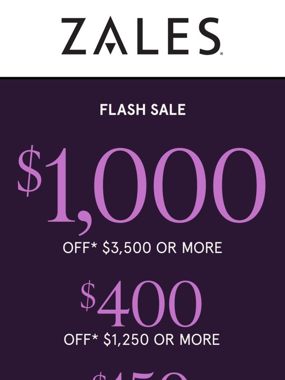 💥 Feel the Flash Sale: Up to $1,000 Off* $3,500 or More
