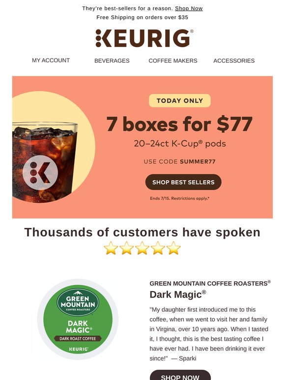 🕒 Ending Soon! 7 Boxes of Faves for $77