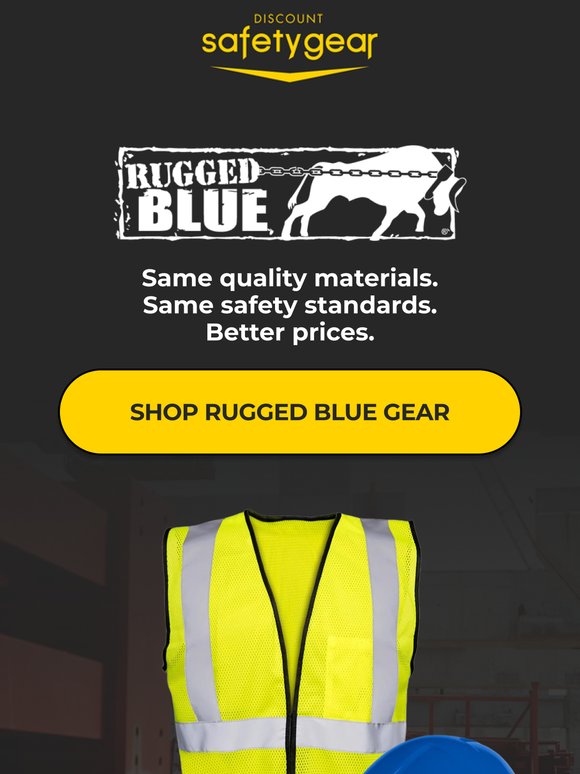 Better Gear, Better Prices 💪 Rugged Blue