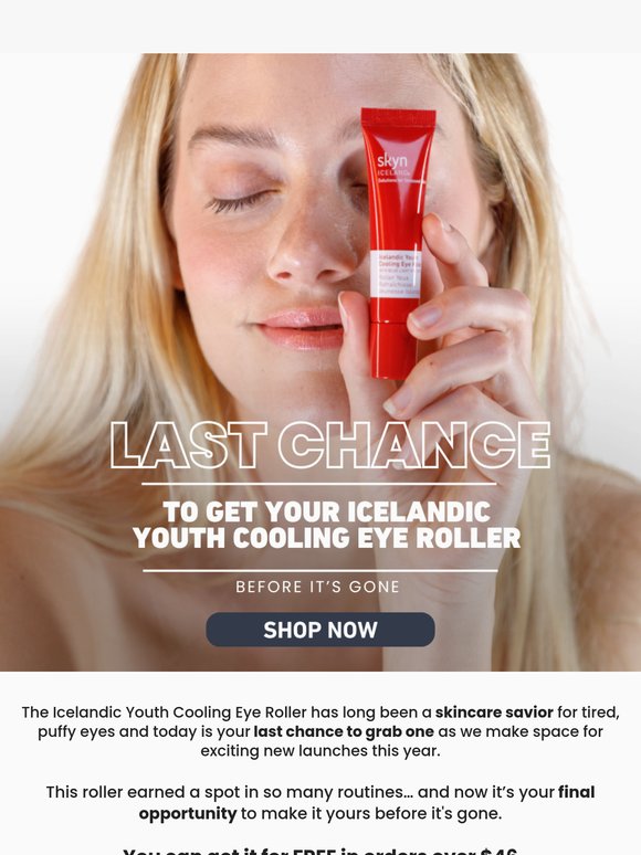⏳ Final Hours: Icelandic Youth Eye Roller Almost Gone