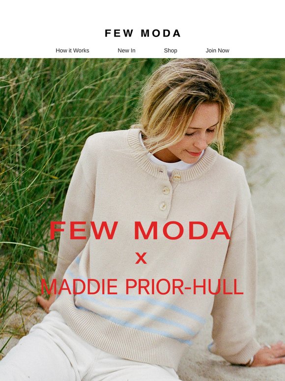FEW MODA X MADDIE PRIOR-HULL