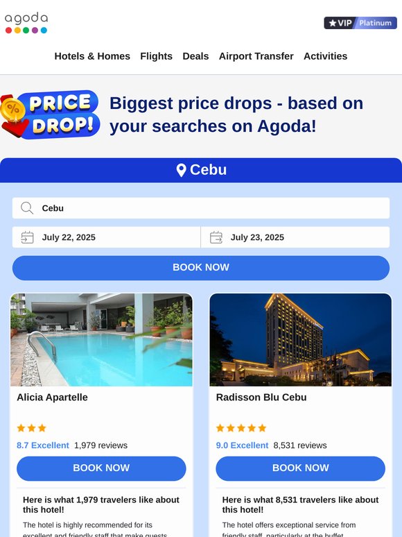 —, top price drops in Cebu, selected for you!