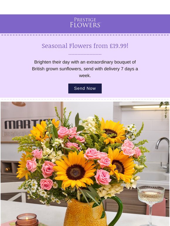 Up to 50% OFF British Grown Flowers!💐