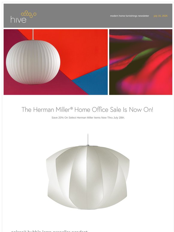 George Nelson Bubble Lamps - 20% Off !