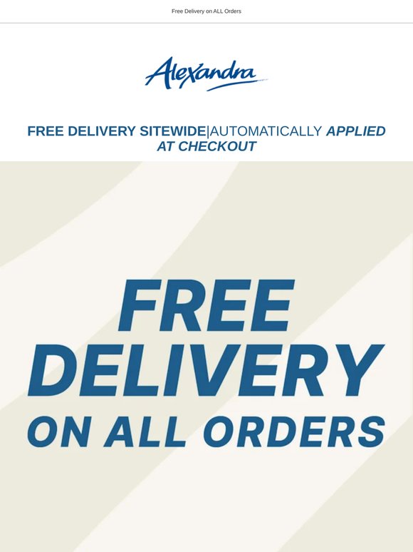 🚚  FREE DELIVERY Available SITEWIDE | Shop Now 🎉