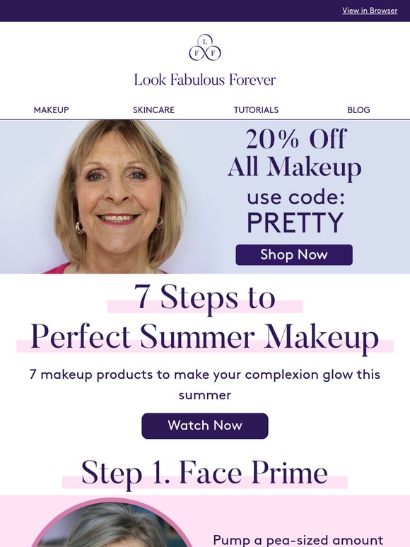 7 Steps to Perfect Summer Makeup
