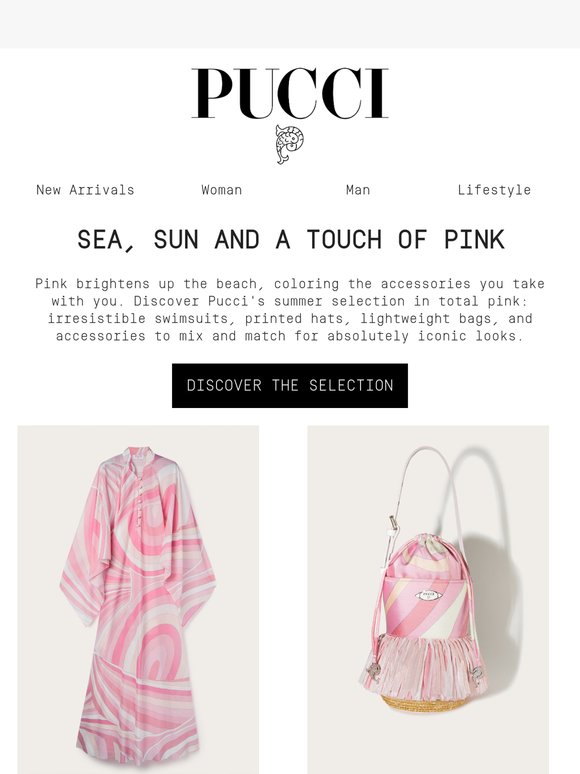 Pink by the sea