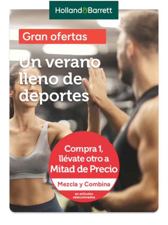 ¡Activa tu verano con nutrición deportiva!
