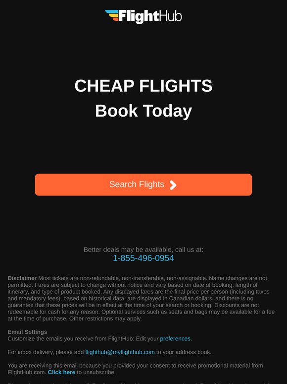 ✈ Cheap Flights Found
