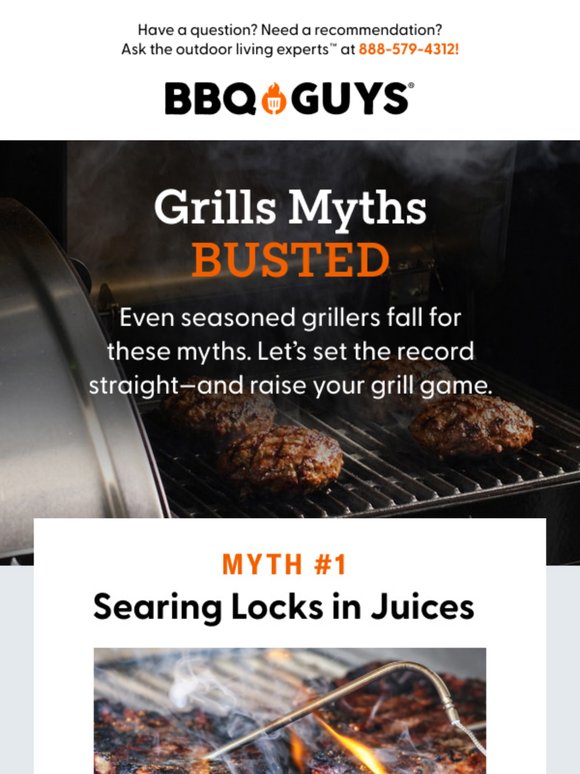 The 5 biggest grilling myths—busted 🍖🤔