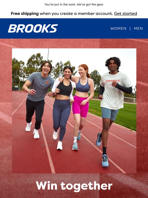 Unleash your potential with Brooks. ⚡