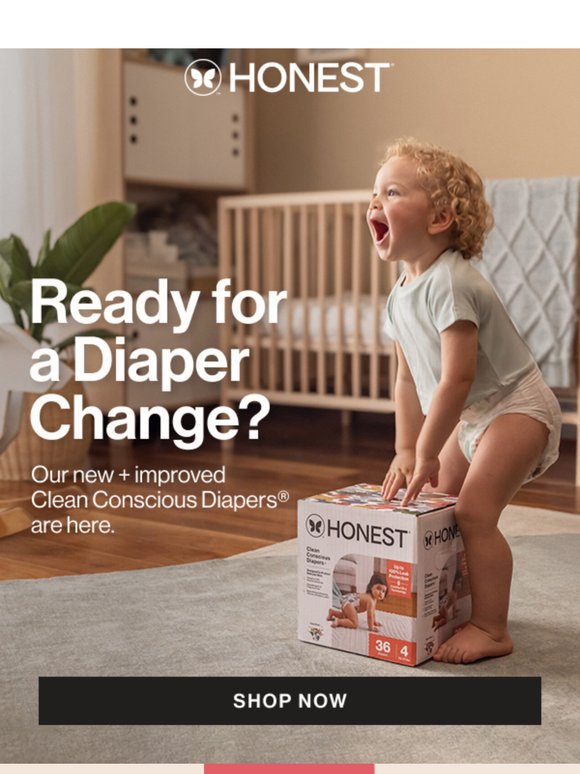 Ready for a Diaper Change? Meet Our Best Diaper Yet!