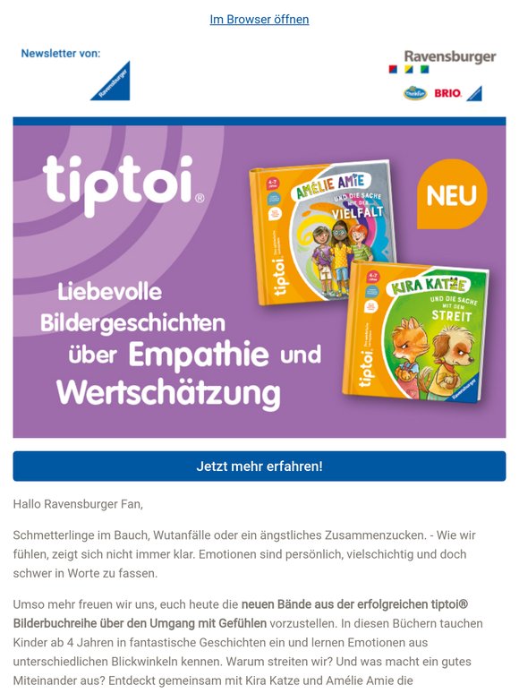 tiptoi® Neuheiten des Monats für Kinder ab 4 Jahren!