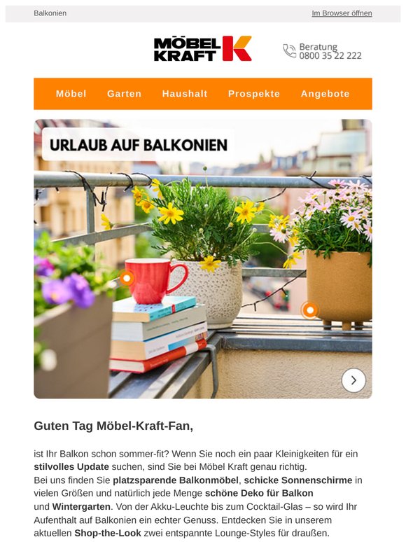 🌼 Urlaub auf Balkonien