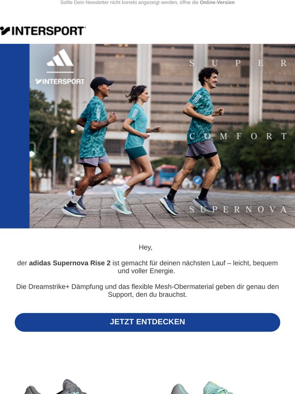 Dein neuer Laufkick: adidas Supernova Rise 2