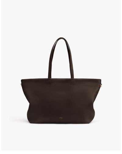 Small Easy Zipper Tote Mocha