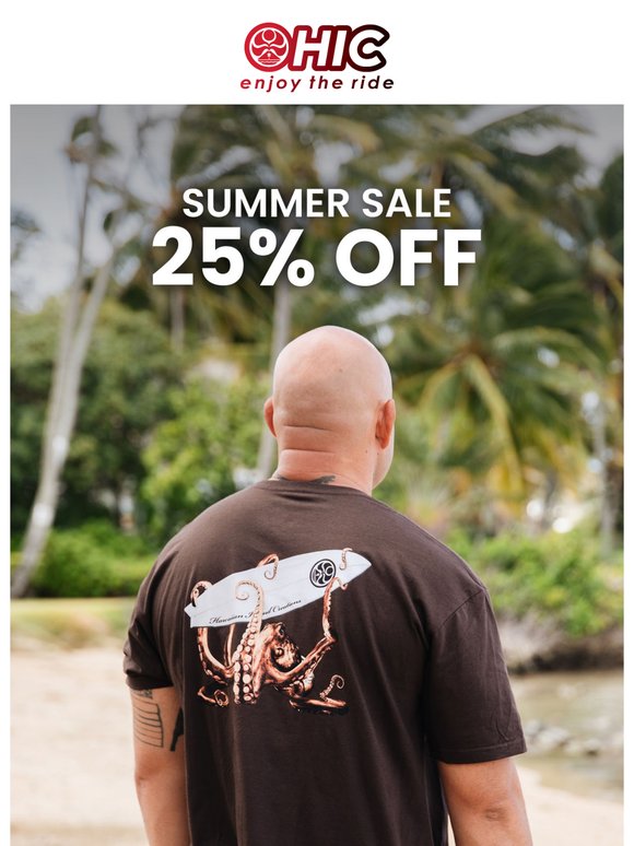 Hot Summer SALE - 25% OFF 😎