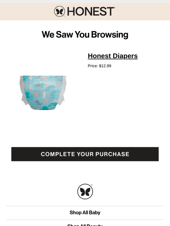 We saw you browsin'...