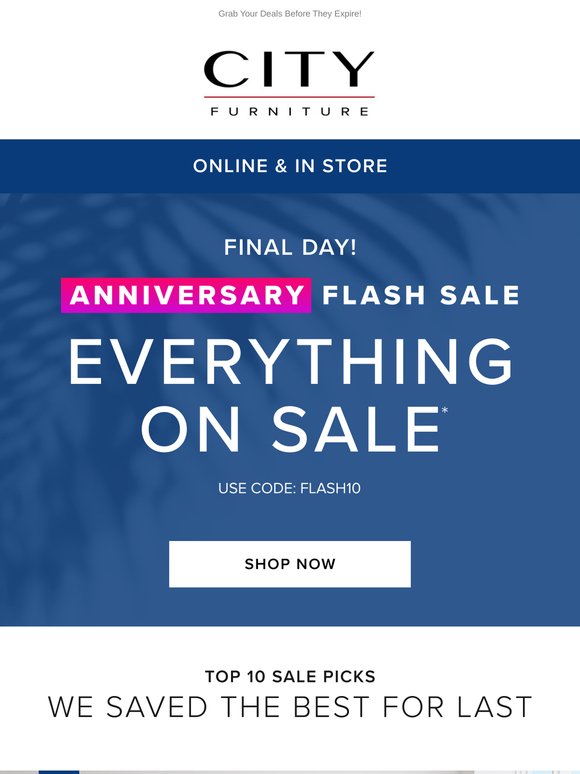 🚨 Final Hours! Sitewide & Storewide Deals Still On