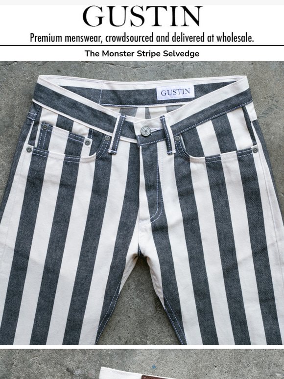 The Monster Stripe Selvedge From Japan