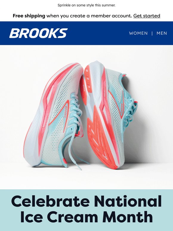 Get the scoop on new shoe colors. 🍦