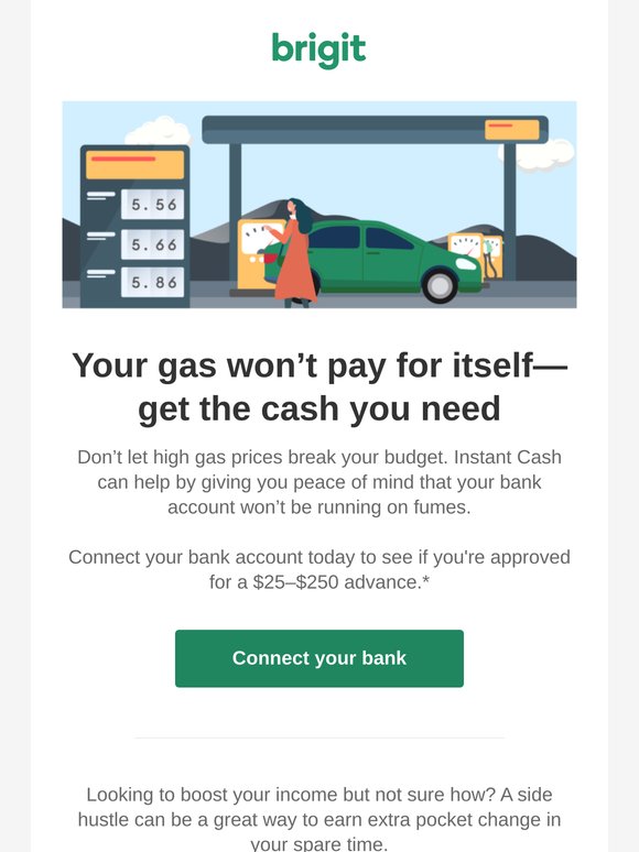 Don't let your bank account run on empty