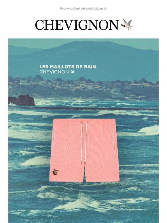 Les maillots de bain sont de sortie
