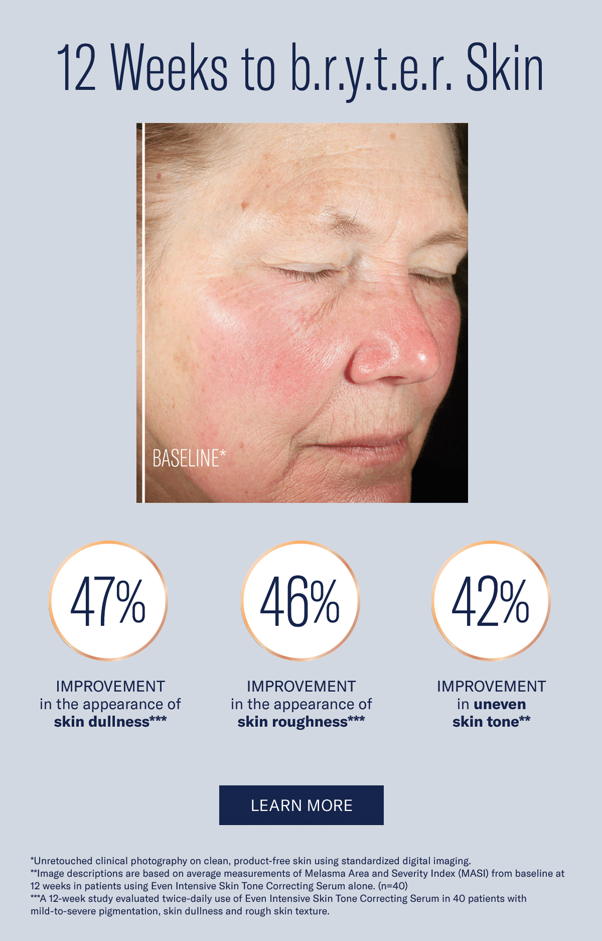 12 weeks to bryter skin