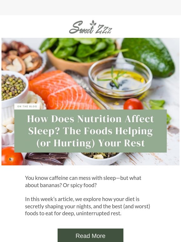 How Does Nutrition Affect Sleep?