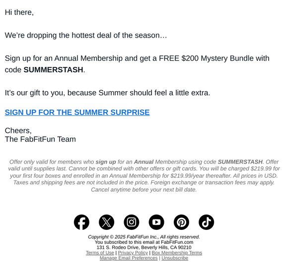 Summer’s Heating Up With This Hot Deal ☀️