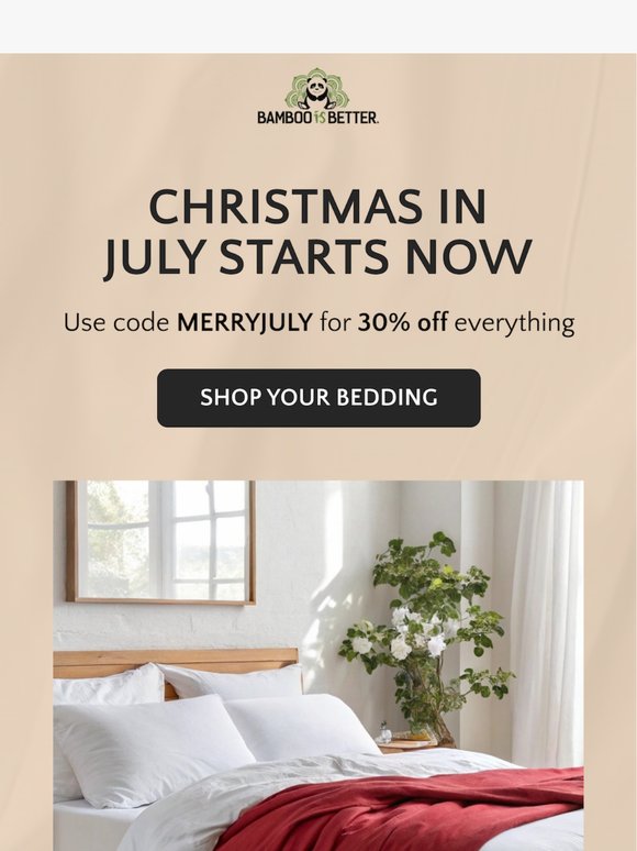 🎄 A Little Holiday Magic, Mid-Summer