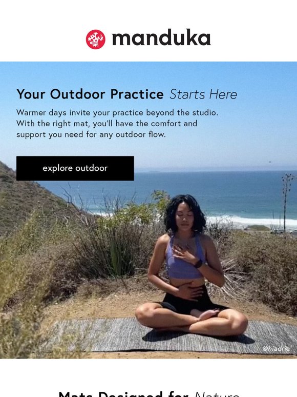 Practice Outdoors, Move Differently