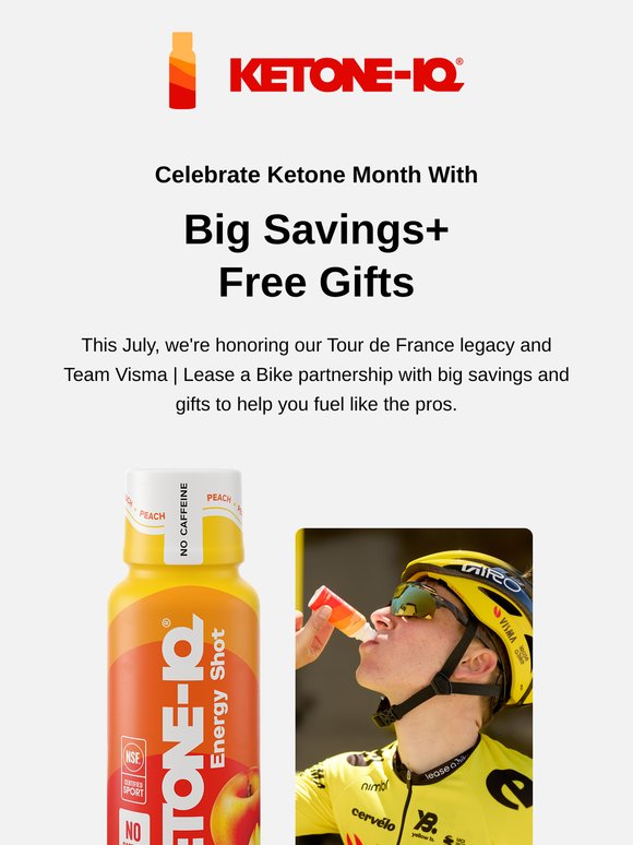 Celebrate Ketone Month: Up to 30% Off + Free Gifts