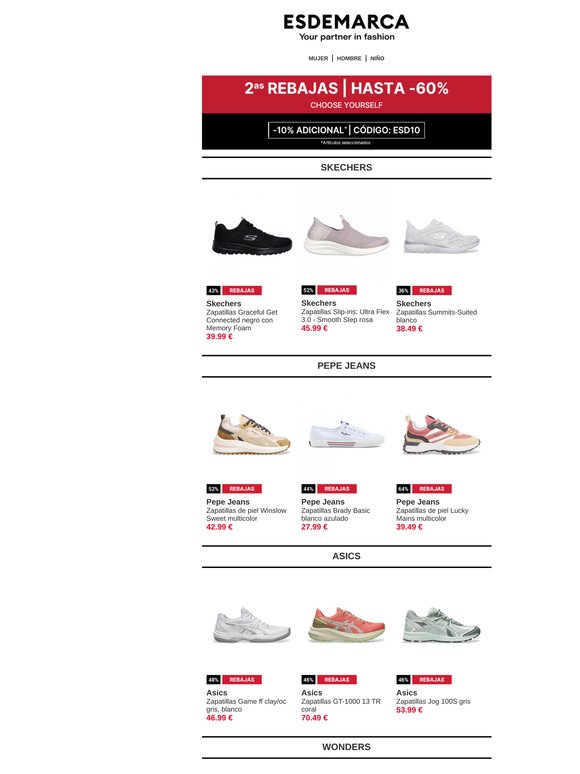 2as Rebajas: el momento perfecto para renovar tus Sneakers 👟
