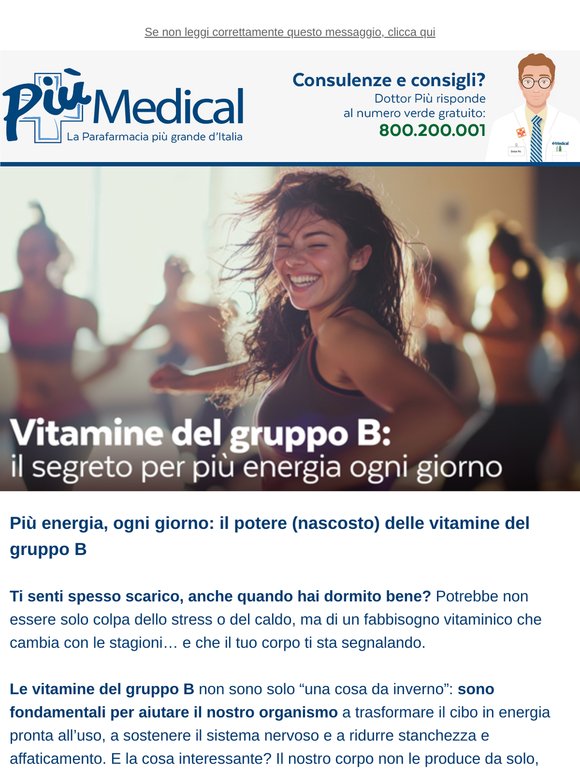 😵‍💫 E se fosse una carenza a farti sentire sempre KO?