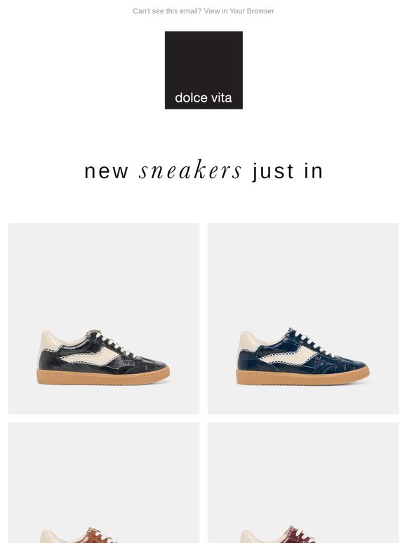 YOUR FAVORITE SNEAKERS ARE HERE
