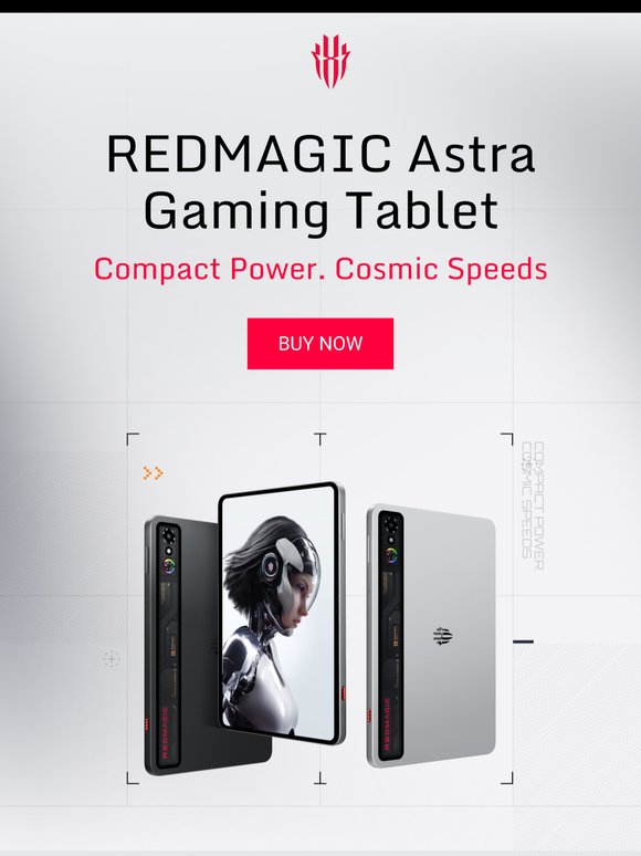 🔥 The REDMAGIC Astra Gaming Tablet Is On Sale Now!